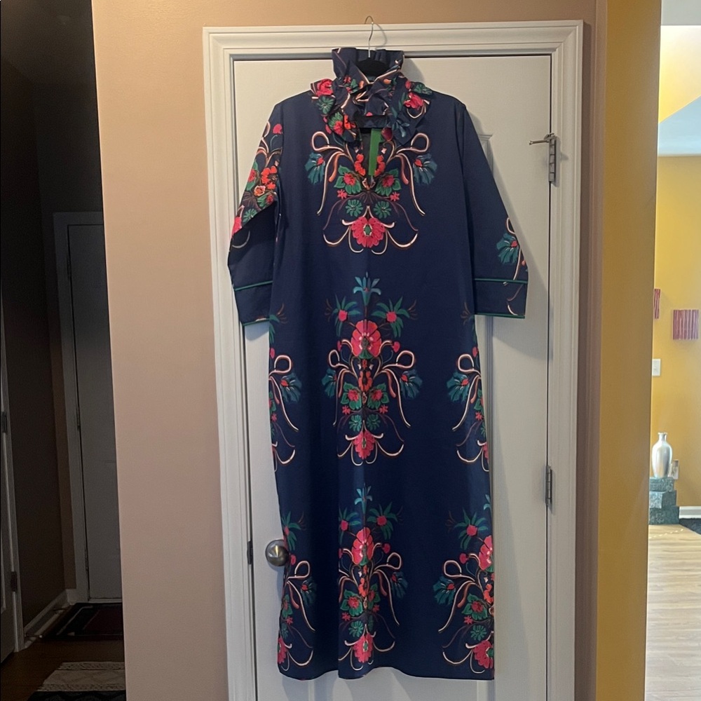 Floral Navy Dress